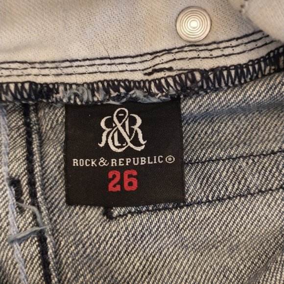 Women's Rock & Republic size 26 low rise bootcut jeans - Picture 10 of 12